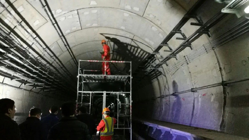 龙游地铁线路病害整治及养护维修